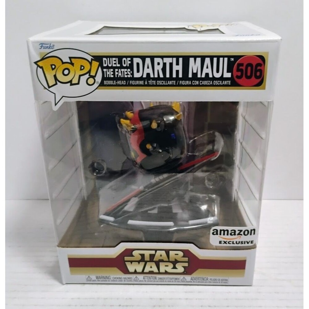 FUNKO POP! DUEL OF THE FATES DARTH MAUL #506 AMAZON EXCLUSINVE NIB